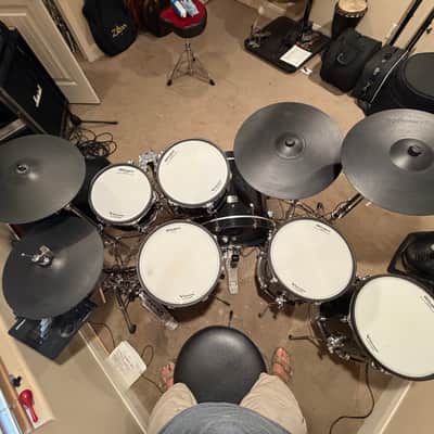 Roland VAD507 Acoustic Design Series Electronic V-Drum Kit 2022 - Present - Black image 4