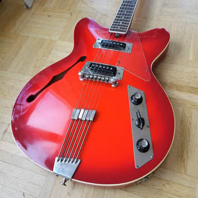 Jolana Rubin ES-330-style guitar ~1965 made in CSSR Eastern Bloc vintage! image 3
