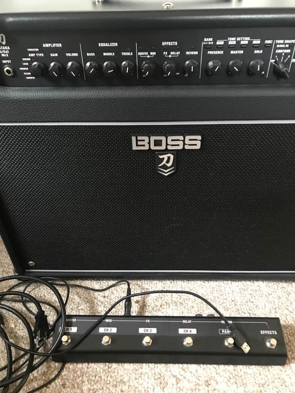 Boss Katana Artist MKII 100w with GFAC foot switch! image 1