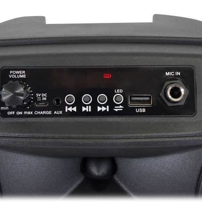 Technical Pro BOOM8 Rechargeable 8" LED Party Speaker w/Bluetooth/USB+Microphone image 8