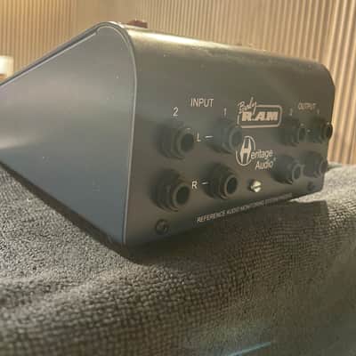 Heritage Audio Baby RAM Passive Desktop Monitor Controller 2020 - 2021 - RAF Blue Grey image 5