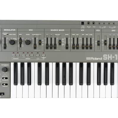 Roland SH-101 Analog Keyboard Synthesizer (Gray)