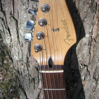 Very Rare Fender Stratocaster Black FN serial Export USA image 3