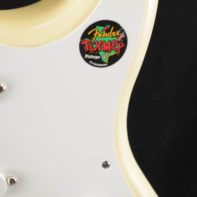 Mint Fender Jimmie Vaughan Tex-Mex Strat Olympic White Maple Fingerboard image 4
