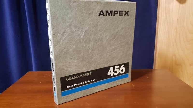 Ampex 456 1/2" - Used 9 reels image 1