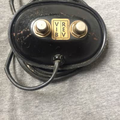 1965 Fender Twin Super Vibroverb Reverb Vibrato Footswitch image 1