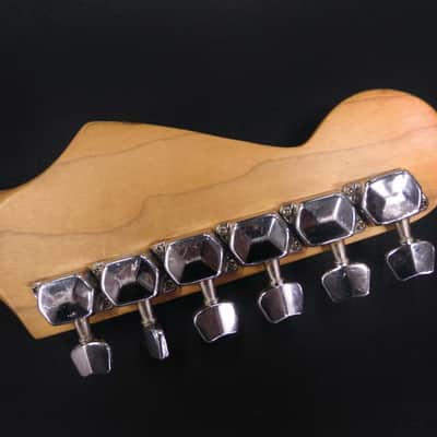 1994 Fender Korean Squier Stratocaster Standard Vintage White image 9