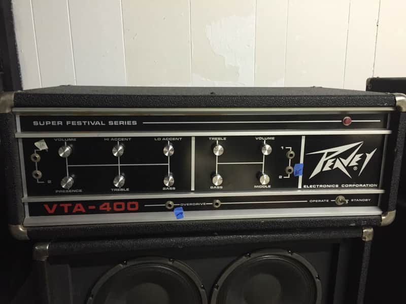 Immagine Peavey VTA-400 Super Festival Series 200-Watt Guitar Head - 1