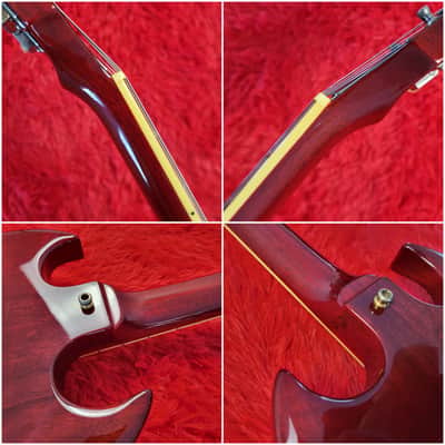 Burny RSG-75 '69 SG Standard Model - Revival Series - 1980's - Cherry Red - Made in Japan MIJ image 13