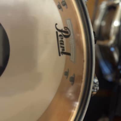 Pearl STS1455S/C405 Session Studio Select 14x5.5" Snare Drum 2018 - 2020 - Nicotine White Marine Pearl image 9
