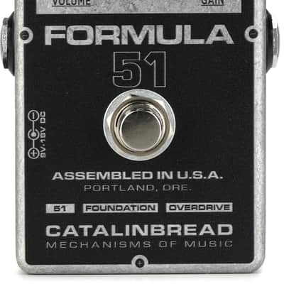 Catalinbread Formula 51 Tweed Champ-style Overdrive Pedal image 1