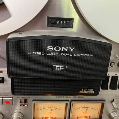 PLEASE READ AD!!! Sony TC-755 1/4” 10.5 inch Auto Reverse Reel to Reel Tape Deck Recorder image 5