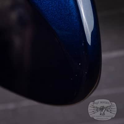 Tokai AJB114 MIJ Jazz Bass Gunmetal Blue Metallic Matching Headstock Made in Japan image 20
