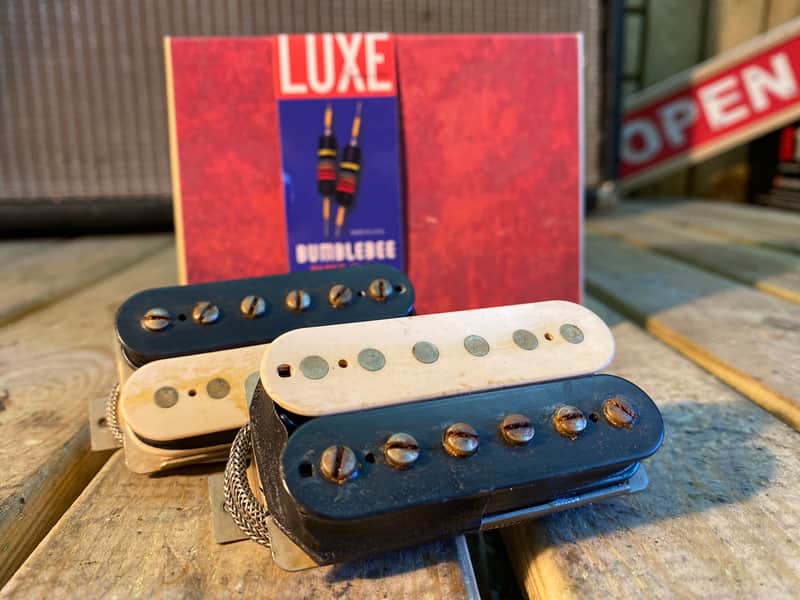 General Vintage Tone 1959 PAF Humbucker set Butyrate Zebra les Paul holy grail hand wound aged set image 1