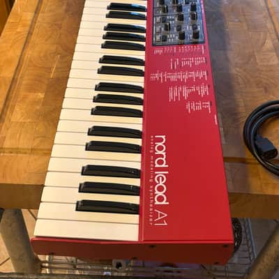 Nord Lead A1 49-Key 26-voice Polyphonic Synthesizer 2014 - 2022 - Red - Excellent image 6