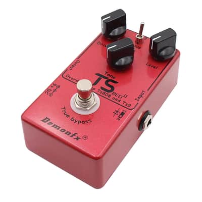 DemonFx Ts Red II Overdrive Electric Guitar Effect Pedal image 4