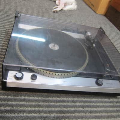 Thorens TD-110 Turntable with Ortofon M15 E Super Cartridge Excellent Sound, Working, Manaul Operation,Strobe Light 1970s - Black/Silver image 7