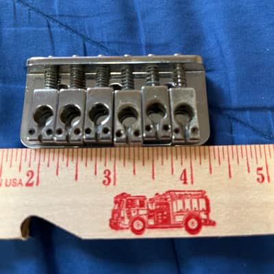 Hamer Sustain block bridge 1981 - Chrome image 1