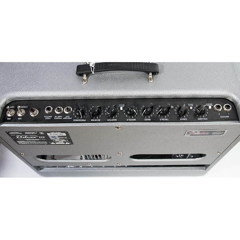 Fender Hot Rod Deluxe III "Silver Bullet" FSR Limited Edition 3-Channel 40-Watt 1x12" Guitar Combo 2014 image 3