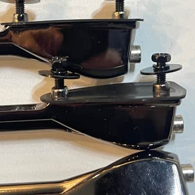Tama Black Nickel 14x14 Floor tom Lugs (6) image 3