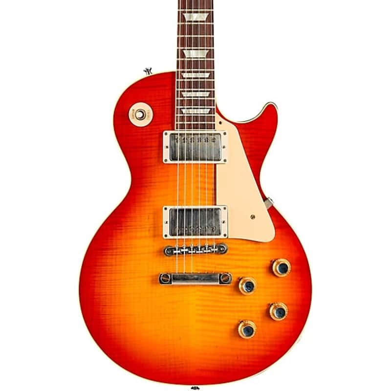 Gibson Custom Historic '60 Les Paul Standard VOS Electric Guitar 2024 - Washed Cherry image 1