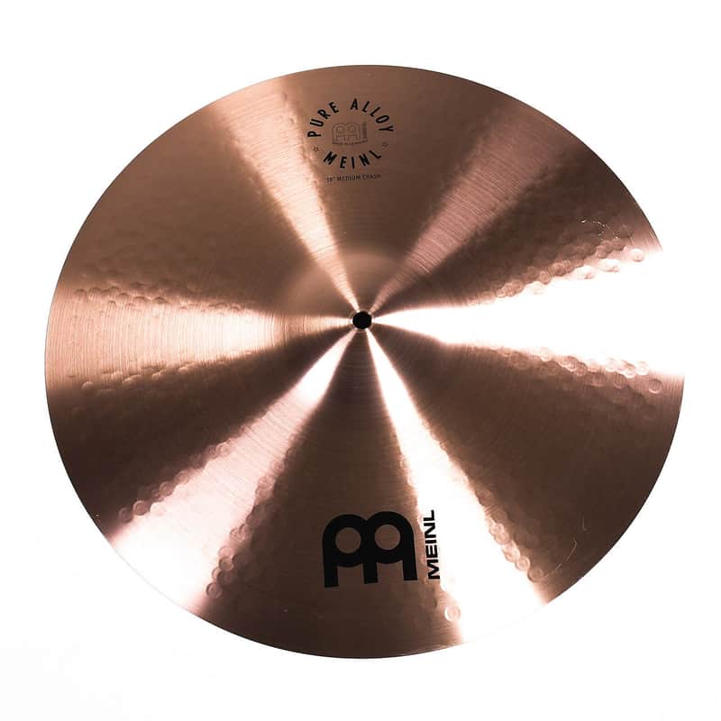 Meinl 18" Pure Alloy Traditional Medium Crash Cymbal image 1
