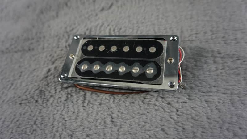 Tokai 2-Wire Black Humbucker w/ Silver Pickup Ring image 1