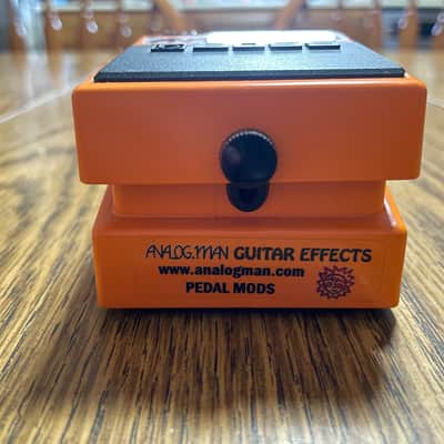 Boss DS1 with Analogman Pro/Midrange knob mods 2020 - Orange image 7