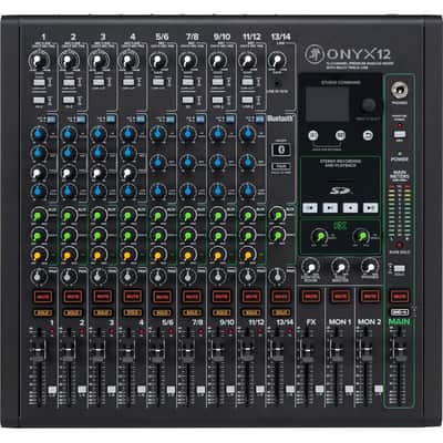 Mackie Onyx12 12-channel Analog Mixer with Multi-Track USB image 4