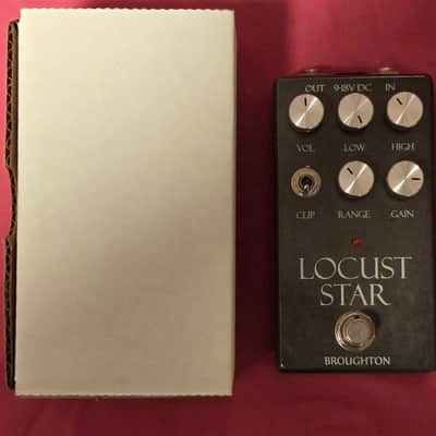 Broughton Audio Locust Star Distortion Pedal With Box image 1