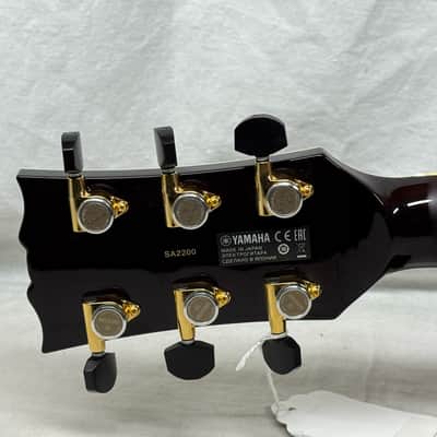 Yamaha SA2200 sa-2200 Semi-Hollowbody Guitar with Gator Case 2020 image 10