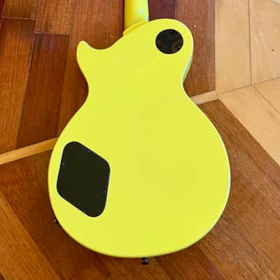 Hard Luck Kings Bossman HLK Kustom Series Yellow Les Paul STYLE USA Single Cut Elec Guitar image 15