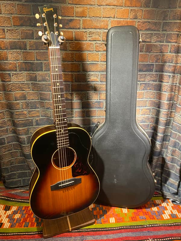 1963 Gibson LG-1-New Wood Bridge W/ Hardshell Case image 1