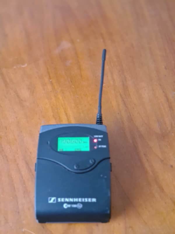 Sennheiser Sennheiser SK 100 G2 Taschensender Bodypack Sender kabellos 786-822 MHz schwarz image 1