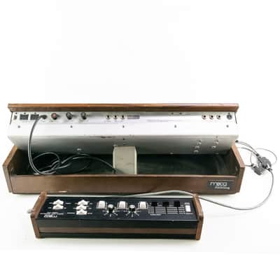 Moog Minimoog Model D 44-Key Monophonic Synthesizer 1971 - 1982 - Black / Wood image 10
