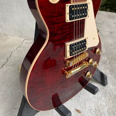 Gibson Les Paul Signature T with Manual Tuners 2013 - Wine Red image 6