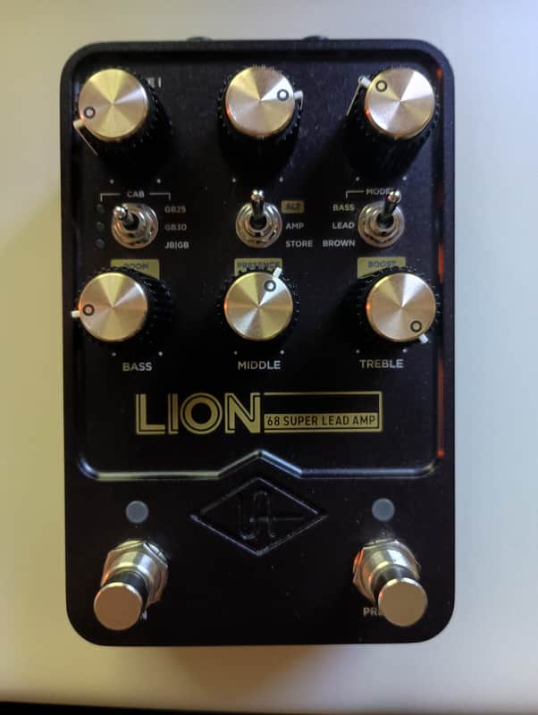 Universal Audio Lion '68 Super Lead Amp 2023 - Present - Black