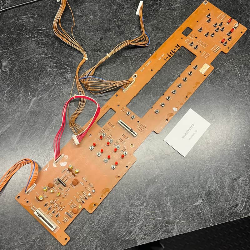 ORIGINAL Korg Display Assembly (KLM-1262) for Korg M1 image 1
