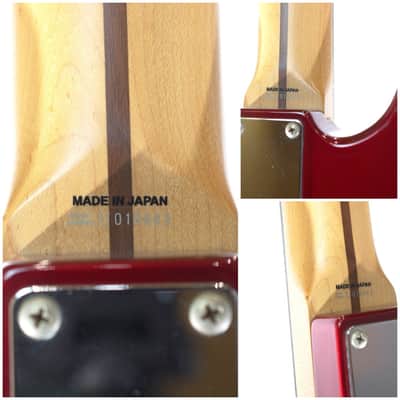 Fender Japan Aerodyne Jazz Bass AJB CAR Matching Headstock MIJ U Serial w/Gig Bag image 13