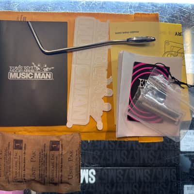 Ernie Ball Music Man Luke 4 HH Maple Top Grape Slushie image 15