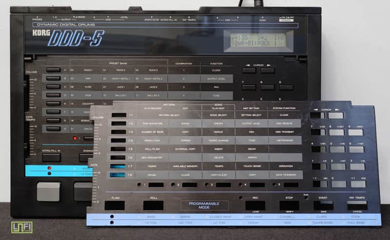 KORG DDD-5 Vintage 80s Dynamic Digital Programmable Drum | Reverb