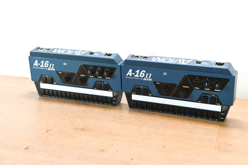 Aviom A-16II Personal Mixer (PAIR) CG013GQ image 1