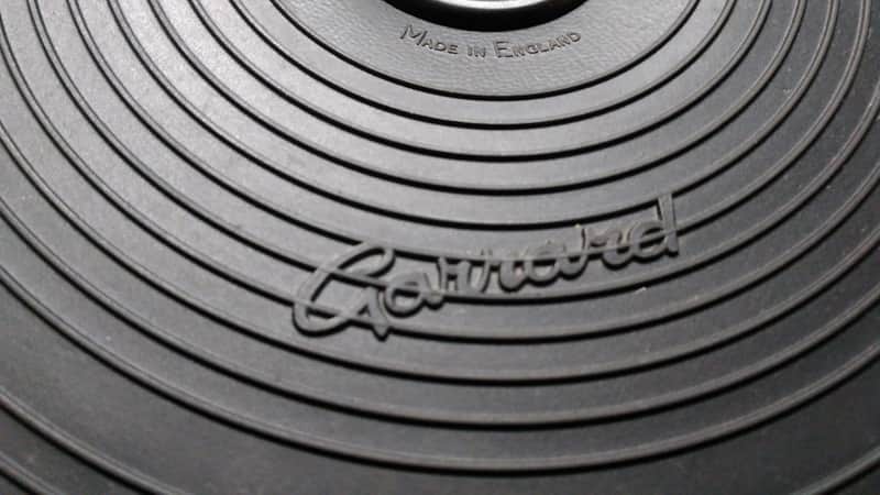 Metal Platter & Rubber Mat image 1