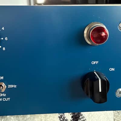 Tube-Tech MP 2A Dual Mic Preamplifier / DI - Blue image 4