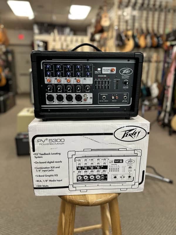 Peavey PV 5300 5-Channel 200W Powered Mixer image 1