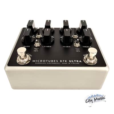 Used Darkglass Microtubes B7K ULTRA V2 w/ Aux-In Analog Bass Guitar Preamp Pedal ♪ image 4