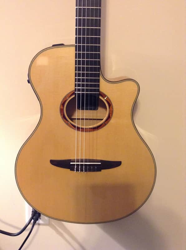 2015 YAMAHA NTX 900 FM classical crossover guitar | Reverb