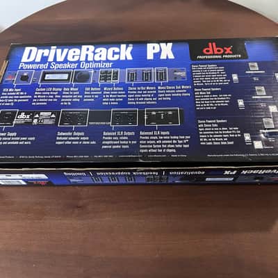 dbx DriveRack PX Powered Speaker Processor w/ RTA Mic, and Original Box - EXCELLENT image 4