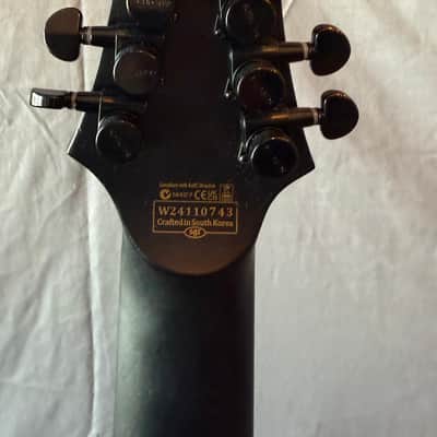 Schecter PT-8 MS Black Ops 2024 - Present Satin Black Open Pore image 8