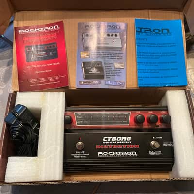 Rocktron Cyborg Distortion Effects Pedal - 2000s - Black - New in Box image 2
